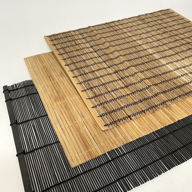 TABLE MAT, Bamboo Placemat Assorted
